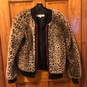 Cheetah Bomber Jacket